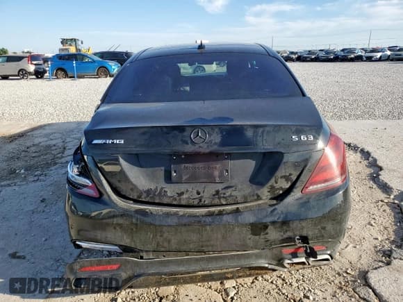 ✅ 2019 Mercedes-Benz S 63 AMG • VIN: WDDUG8JB0KA426057 • Lot: 57898595. Listed on Copart with Not provided. Free auction sales archive from the USA and detailed vehicle history report at DreamBid. Image 6.