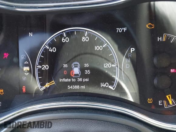 ✅ 2019 Jeep Grand Cherokee Upland • VIN: 1C4RJFAG7KC837588 • Lot: 43133931. Listed on IAAI with 54,388 mi. Free auction sales archive from the USA and detailed vehicle history report at DreamBid. Image 15.