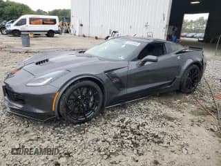 2017 Chevrolet Corvette Grand Sport 2LT с VIN 1G1YY2D7XH5108308, выставлен на аукционе Copart как лот 67613445 с пробегом 73 318 миль миль и Списание • Salvage title. История ставок и продаж доступна на DreamBid. Изображение 1.