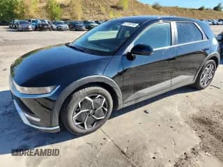 2024 Hyundai Ioniq 5 SEL with VIN KM8KNDDF6RU338472, listed as a Copart auction lot 81158765 with 6,200 mi miles and Salvage title. Bid and sale history available at DreamBid. Image 1.