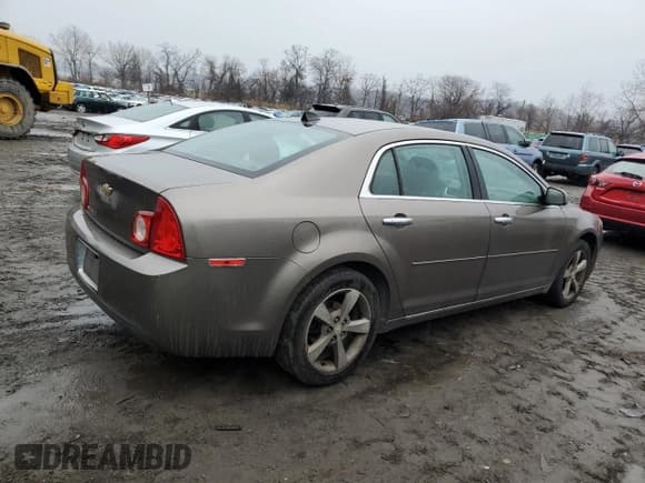 ✅ 2012 Chevrolet Malibu 1LT • VIN: 1G1ZC5E01CF148821 • Lot: 83373274. Listed on Copart with 119,542 mi. Free auction sales archive from the USA and detailed vehicle history report at DreamBid. Image 3.