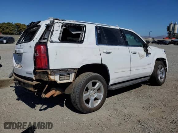2020 Chevrolet Tahoe Premier z VIN 1GNSCCKC3LR153004, wystawiony jako Copart lot #63107205 z przebiegiem 42 611 mil mil oraz Nie do naprawy • Non repairable. Historia ofert i sprzedaży dostępna na DreamBid. Obrazek 3.