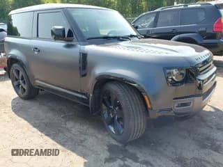 ✅ 2023 Land Rover Defender • VIN: SALEW6EE6P2161939 • Lot: 42621426. Listed on IAAI with 33,333 mi. Free auction sales archive from the USA and detailed vehicle history report at DreamBid. Image 1.