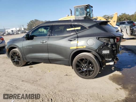 2020 Chevrolet Blazer LT z VIN 3GNKBBRA2LS579443, wystawiony jako Copart lot #35960963 z przebiegiem 34 404 mil mil oraz . Historia ofert i sprzedaży dostępna na DreamBid. Obrazek 2.