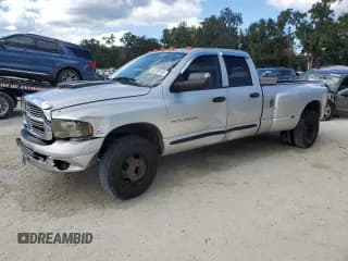 ✅ 2005 Dodge 3500 SLT • VIN: 3D7MR48CX5G824979 • Lot: 86139145. Wystawiony na Copart z przebiegiem 251 027 mil. Bezpłatny archiwum sprzedaży aukcyjnych z USA i szczegółowy raport historii pojazdu na DreamBid. Zdjęcie 1.