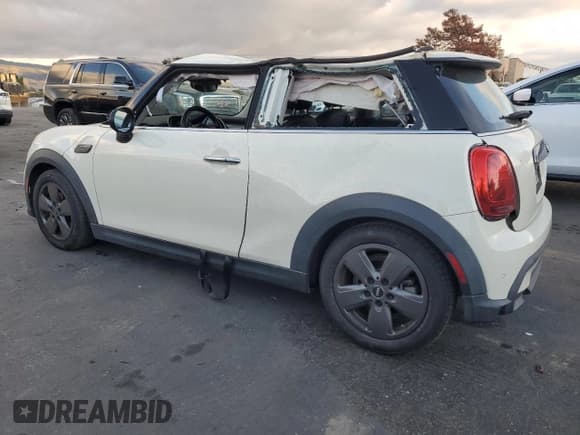 ✅ 2023 MINI Hardtop Cooper • VIN: WMW33DH08P2S91942 • Lot: 93916065. Listed on Copart with 21,027 mi. Free auction sales archive from the USA and detailed vehicle history report at DreamBid. Image 2.