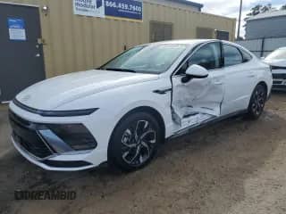 2025 Hyundai Sonata SEL с VIN KMHL64JA4SA448115, выставлен на аукционе Copart как лот 85304485 с пробегом 29 086 миль миль и Списание • Salvage title. История ставок и продаж доступна на DreamBid. Изображение 1.