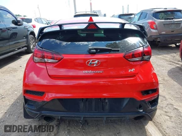 2020 Hyundai Veloster z VIN KMHT36AH0LU004909, wystawiony jako IAAI lot #42657127 z przebiegiem 86 557 mil mil oraz . Historia ofert i sprzedaży dostępna na DreamBid. Obrazek 16.