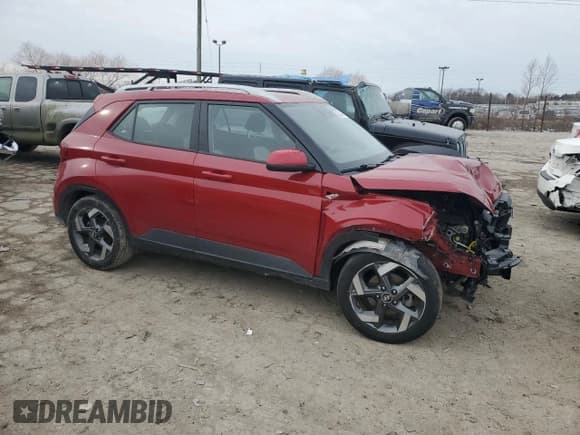 ✅ 2022 Hyundai Venue Limited • VIN: KMHRC8A36NU186614 • Lot: 42848445. Listed on Copart with Not provided. Free auction sales archive from the USA and detailed vehicle history report at DreamBid. Image 4.