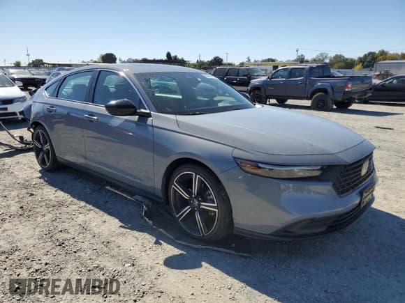 ✅ 2023 Honda Accord Sport • VIN: 1HGCY2F57PA014651 • Lot: 85904425. Wystawiony na Copart z przebiegiem 82 193 mil. Bezpłatny archiwum sprzedaży aukcyjnych z USA i szczegółowy raport historii pojazdu na DreamBid. Zdjęcie 4.