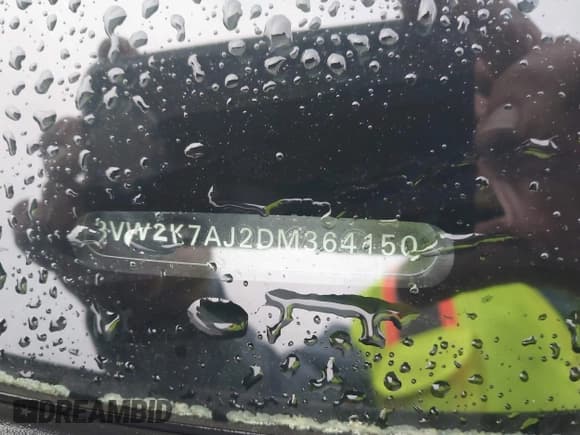 ✅ 2013 Volkswagen Jetta • VIN: 3VW2K7AJ2DM364150 • Lot: 43644870. Listed on IAAI with 94,186 mi. Free auction sales archive from the USA and detailed vehicle history report at DreamBid. Image 12.