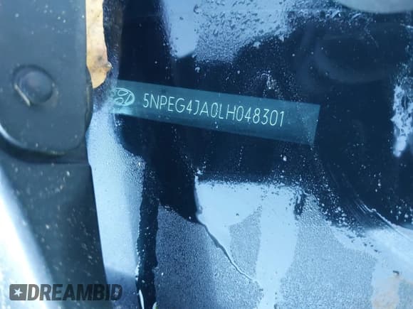 ✅ 2020 Hyundai Sonata SE • VIN: 5NPEG4JA0LH048301 • Лот: 43251627. Опубликован ранее на IAAI с пробегом 60 887 миль. Бесплатный доступ к архиву аукционных продаж из США и подробный отчёт об истории автомобиля на DreamBid. Изображение 17.