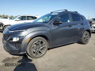 ✅ 2022 Hyundai Kona N Line • VIN: KM8K33A30NU792320 • Lot: 71723485. Listed on Copart with 51,839 mi. Free auction sales archive from the USA and detailed vehicle history report at DreamBid. Image 1.