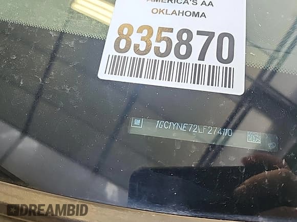 ✅ 2020 Chevrolet Silverado 2500HD LT • VIN: 1GC1YNE72LF274110 • Lot: 42861810. Wystawiony na IAAI z przebiegiem 114 034 mil. Bezpłatny archiwum sprzedaży aukcyjnych z USA i szczegółowy raport historii pojazdu na DreamBid. Zdjęcie 1.