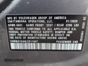 ✅ 2020 Volkswagen Passat SE • VIN: 1VWWA7A34LC011947 • Lot: 42713519. Listed on IAAI with 58,681 mi. Free auction sales archive from the USA and detailed vehicle history report at DreamBid. Image 9.