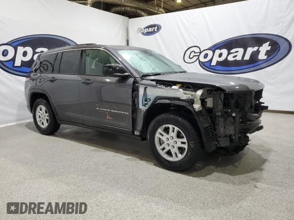 ✅ 2024 Jeep Grand Cherokee Laredo • VIN: 1C4RJHAG5R8954563 • Lot: 70363835. Listed on Copart with 45,084 mi. Free auction sales archive from the USA and detailed vehicle history report at DreamBid. Image 4.