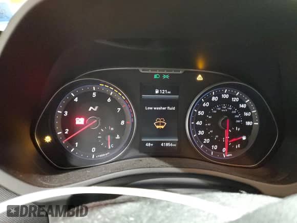 2020 Hyundai Veloster z VIN KMHT36AH6LU005255, wystawiony jako Copart lot #42808305 z przebiegiem 41 856 mil mil oraz Nie do naprawy • Non repairable. Historia ofert i sprzedaży dostępna na DreamBid. Obrazek 9.