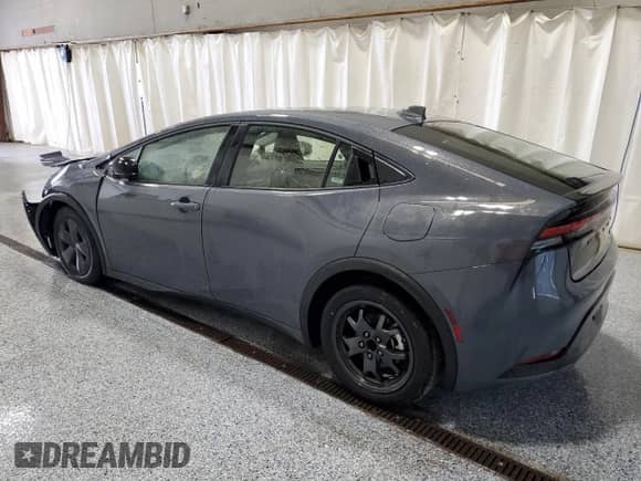 2025 Toyota Prius LE with VIN JTDACAAU3S3056891, listed as a Copart auction lot 86232595 with 9,042 mi miles and Non repairable. Bid and sale history available at DreamBid. Image 2.
