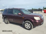 ✅ 2008 Honda Pilot VP • VIN: 5FNYF28208B031037 • Lot: 81068035. Listed on Copart with 222,264 mi. Free auction sales archive from the USA and detailed vehicle history report at DreamBid. Image 4.