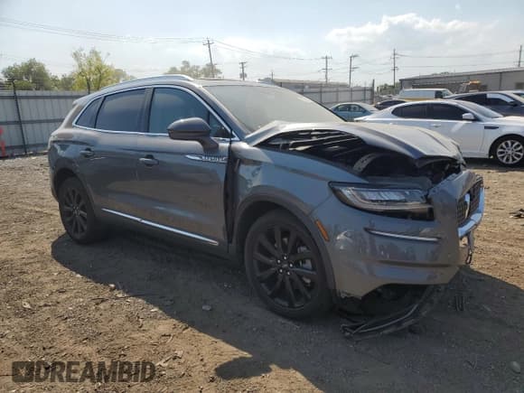✅ 2023 Lincoln Nautilus Reserve • VIN: 2LMPJ8K96PBL13830 • Lot: 72091155. Listed on Copart with 22,819 mi. Free auction sales archive from the USA and detailed vehicle history report at DreamBid. Image 4.