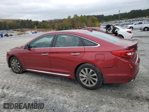✅ 2015 Hyundai Sonata Sport • VIN: 5NPE34AF8FH134659 • Lot: 90111295. Listed on Copart with 103,728 mi. Free auction sales archive from the USA and detailed vehicle history report at DreamBid. Image 2.