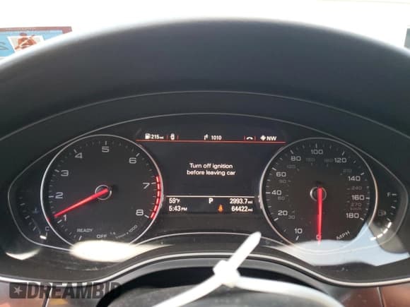 ✅ 2016 Audi A6 Premium • VIN: WAUFFAFC1GN186156 • Лот: 82650155. Опубликован ранее на Copart с пробегом 64 422 миль. Бесплатный доступ к архиву аукционных продаж из США и подробный отчёт об истории автомобиля на DreamBid. Изображение 10.