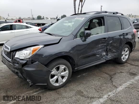 2016 Subaru Forester Limited с VIN JF2SJAHC4GH506485, выставлен на аукционе Copart как лот 82352395 с пробегом 44 423 миль миль и Списание • Salvage title. История ставок и продаж доступна на DreamBid. Изображение 1.