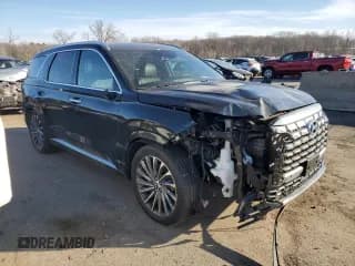 ✅ 2023 Hyundai Palisade Calligraphy • VIN: KM8R7DGE6PU634049 • Лот: 88262995. Опубликован ранее на Copart с пробегом 16 720 миль. Бесплатный доступ к архиву аукционных продаж из США и подробный отчёт об истории автомобиля на DreamBid. Изображение 4.