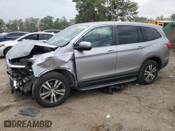 ✅ 2018 Honda Pilot EX-L • VIN: 5FNYF6H79JB053871 • Лот: 81529615. Опубликован ранее на Copart с пробегом 121 883 миль. Бесплатный доступ к архиву аукционных продаж из США и подробный отчёт об истории автомобиля на DreamBid. Изображение 1.