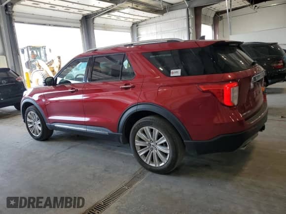 2022 Ford Explorer Limited z VIN 1FMSK8FH6NGB41700, wystawiony jako Copart lot #80382025 z przebiegiem 46 066 mil mil oraz Szkoda całkowita • Salvage title. Historia ofert i sprzedaży dostępna na DreamBid. Obrazek 2.