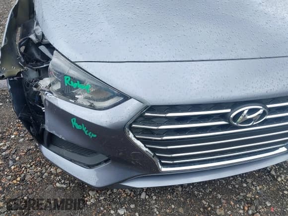 ✅ 2018 Hyundai Accent SE • VIN: 3KPC24A35JE015593 • Лот: 41973931. Опубликован ранее на IAAI с пробегом 119 135 миль. Бесплатный доступ к архиву аукционных продаж из США и подробный отчёт об истории автомобиля на DreamBid. Изображение 18.