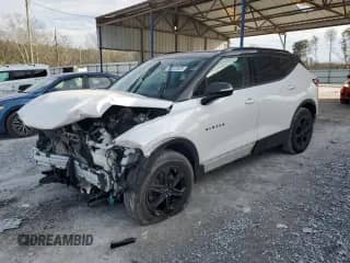 2024 Chevrolet Blazer LT with VIN 3GNKBDRS9RS132699, listed as a Copart auction lot 42372925 with 18,751 mi miles and Salvage title. Bid and sale history available at DreamBid. Image 1.