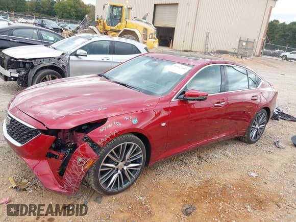 ✅ 2025 Cadillac CT5 Premium Luxury • VIN: 1G6DN5RWXS0122622 • Лот: 43417005. Опубликован ранее на IAAI с пробегом 2 852 миль. Бесплатный доступ к архиву аукционных продаж из США и подробный отчёт об истории автомобиля на DreamBid. Изображение 2.