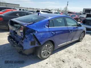 2020 Hyundai Ioniq SEL with VIN KMHC75LD7LU225190, listed as a Copart auction lot 46136454 with 33,520 mi miles and . Bid and sale history available at DreamBid. Image 3.