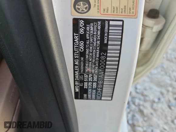 ✅ 2010 Mercedes-Benz E 350 Sport • VIN: WDDHF8HB1AA100082 • Lot: 92890075. Wystawiony na Copart z przebiegiem 311 236 mil. Bezpłatny archiwum sprzedaży aukcyjnych z USA i szczegółowy raport historii pojazdu na DreamBid. Zdjęcie 12.