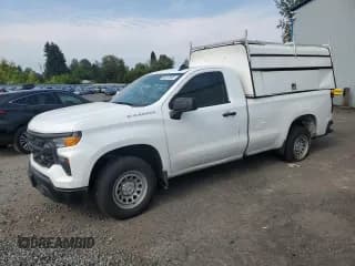 ✅ 2024 Chevrolet Silverado 1500 Work Truck • VIN: 3GCNAAEK6RG105542 • Lot: 69267665. Listed on Copart with 51,208 mi. Free auction sales archive from the USA and detailed vehicle history report at DreamBid. Image 1.