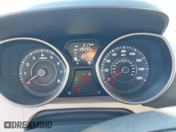 ✅ 2013 Hyundai Elantra GLS • VIN: 5NPDH4AE2DH198830 • Lot: 43776253. Listed on IAAI with 126,233 mi. Free auction sales archive from the USA and detailed vehicle history report at DreamBid. Image 7.