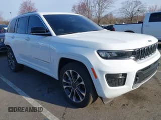 ✅ 2023 Jeep Grand Cherokee Overland • VIN: 1C4RJHDG0PC568879 • Лот: 41822063. Опубликован ранее на IAAI с пробегом 32 598 миль. Бесплатный доступ к архиву аукционных продаж из США и подробный отчёт об истории автомобиля на DreamBid. Изображение 1.