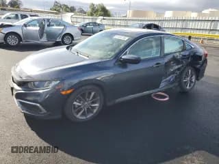 ✅ 2020 Honda Civic EX • VIN: 19XFC1F33LE207955 • Лот: 91444755. Опубликован ранее на Copart с пробегом 95 845 миль. Бесплатный доступ к архиву аукционных продаж из США и подробный отчёт об истории автомобиля на DreamBid. Изображение 1.