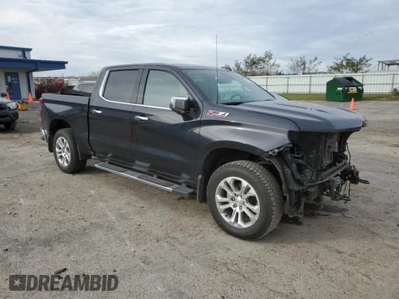 ✅ 2024 Chevrolet Silverado 1500 LTZ • VIN: 1GCUDGEL1RZ303055 • Лот: 91652165. Опубликован ранее на Copart с пробегом 53 417 миль. Бесплатный доступ к архиву аукционных продаж из США и подробный отчёт об истории автомобиля на DreamBid. Изображение 4.