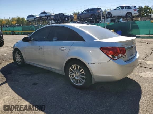 ✅ 2011 Chevrolet Cruze ECO 1XF • VIN: 1G1PJ5S94B7301121 • Lot: 81994455. Listed on Copart with 199,030 mi. Free auction sales archive from the USA and detailed vehicle history report at DreamBid. Image 2.