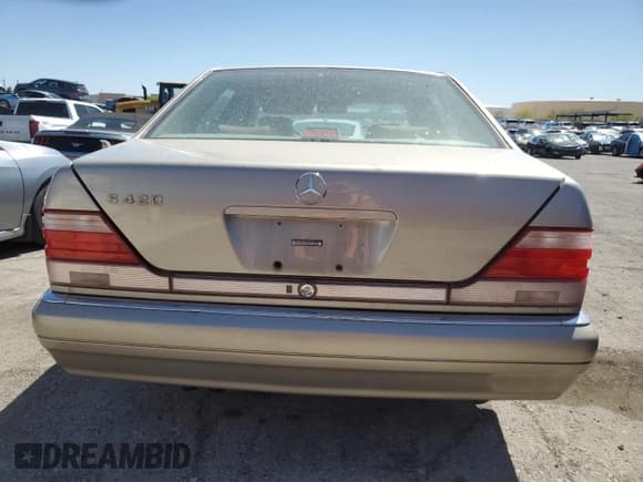 ✅ 1997 Mercedes-Benz S 320/430/500 • VIN: WDBGA43GXVA365653 • Lot: 52565395. Listed on Copart with 138,555 mi. Free auction sales archive from the USA and detailed vehicle history report at DreamBid. Image 6.