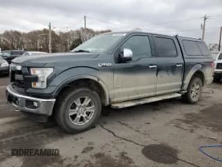 ✅ 2015 Ford F-150 Lariat • VIN: 1FTEW1EGXFKD27941 • Lot: 93630305. Listed on Copart with 326,143 mi. Free auction sales archive from the USA and detailed vehicle history report at DreamBid. Image 1.