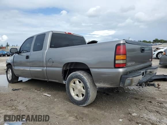 2006 GMC Sierra 1500 SLE1 with VIN 1GTEC19V86Z222677, listed as a Copart auction lot 77193114 with Not provided miles and Salvage title. Bid and sale history available at DreamBid. Image 2.