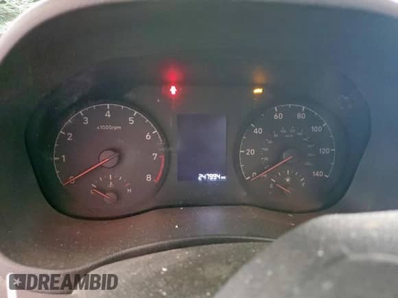 2019 Hyundai Accent SE with VIN 3KPC24A30KE079963, listed as a Copart auction lot 71551265 with 247,994 mi miles and Salvage title. Bid and sale history available at DreamBid. Image 9.