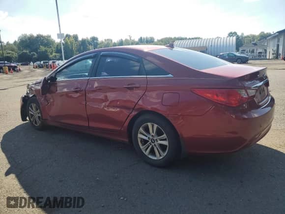 2013 Hyundai Sonata GLS with VIN 5NPEB4AC9DH579823, listed as a Copart auction lot 80752275 with 136,792 mi miles and Salvage title. Bid and sale history available at DreamBid. Image 2.