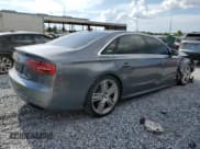 ✅ 2016 Audi A8 Sport • VIN: WAU43AFD8GN008513 • Lot: 68793975. Listed on Copart with 76,071 mi. Free auction sales archive from the USA and detailed vehicle history report at DreamBid. Image 3.