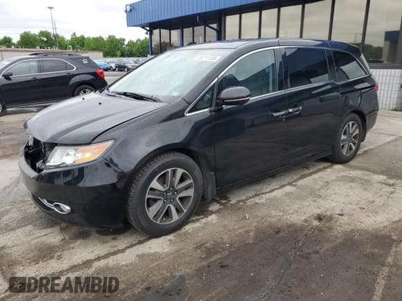 ✅ 2017 Honda Odyssey Touring • VIN: 5FNRL5H96HB021060 • Лот: 59211105. Опубликован ранее на Copart с пробегом 161 993 миль. Бесплатный доступ к архиву аукционных продаж из США и подробный отчёт об истории автомобиля на DreamBid. Изображение 1.