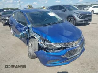 ✅ 2018 Chevrolet Cruze LT • VIN: 3G1BE6SM2JS655194 • Lot: 43293454. Listed on IAAI with 119,903 mi. Free auction sales archive from the USA and detailed vehicle history report at DreamBid. Image 1.