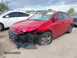 2020 Hyundai Elantra SEL with VIN 5NPD84LF8LH622631, listed as a IAAI auction lot 43312527 with 84,095 mi miles and . Bid and sale history available at DreamBid. Image 6.